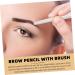 Beavorty 6 pcs Double-Headed Eyebrow Pencil gray eyebrow pencils Eyebrow Brush eyebrow powder wild - Buy Online on GoSupps.com