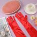SAVITA 21" Women Long Gloves Long Elbow Satin Gloves Stretchy 1920s Opera Gloves for Women Girls Evening Party Dance Hand Care Moisturizing Red - Buy Online on GoSupps.com