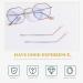 Lurrose Universal Glasses Bracket Replacement | Glasses Arms & Legs Repair | Metal Eyewear Parts - Buy Online on GoSupps.com