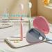 AUNMAS Travel Toothbrush Sanitizer Rechargeable Toothbrush Cleaner with USB Cable Portable Toothbrush Sterilizer Covers for Home and Outdoor Use (Pink) - Buy Online on GoSupps.com