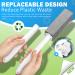 MARYTON Pumice Stone Toilet Bowl Cleaner - Extra Long Handle, Replaceable Design - 3 Refill Stones Included - Removes Limescale, Mildew, Grime - Ideal for Grout, Tiles, and Pools - Buy Online on GoSupps.com