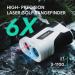 Golf Rangefinder with Slope - THGOLF 1000 Yards USB C Rechargeable Laser Rangefinder | Flag Acquisition, Pulse Vibration, Fast Focus System | 6X Magnification, 1 Yard Accuracy | 1000Yard - Buy Online on GoSupps.com