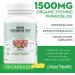 Organic Evening Primrose Oil Capsules 1500mg - Hormone Balance & Menopause Relief - GLA Supplement for Women - 90 Count - Buy Online on GoSupps.com