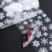 Snowflake Nail Foil Transfer Stickers - Christmas Nail Art Supplies for Festive Manicure - 10 Sheets - Buy Online on GoSupps.com