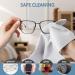 Vin Beauty Extra Large Microfiber Cleaning Cloths - 12x12 Reusable Eyeglass Cleaner for Glasses & Screens | International Shipping Available - Buy Online on GoSupps.com