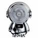 Mini Electric Shaver for Men Electric Razor Type-C Rechargeable IPX7 Waterproof Wet/Dry LED Display Astronaut Portable Rotary Shaver for Family Lover Friends Christmas Birthday Gifts (Sliver)