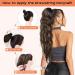 Ponytail Extensions Off Black Long Curly Wavy Hair Piece Synthetic Drawstring Ponytails Hair Extension Pony Tail Hairpieces for Women for Women Natural Color - Buy Online on GoSupps.com