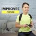 Posture Corrector Brace for Men & Women - Adjustable Upper Back Support & Pain Relief - Lightweight Design - Buy Online on GoSupps.com