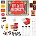 DIY Gift Kits Standard Hot Sauce Making Kit with Everything Included for DIY Make Your Own Hot Sauce Kit for Adults Ingredients, 3 Recipes, & Bottles Included Gift For Birthdays, Fathers Day & More