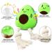 Buy Aeitpet Green Avocado Dog Toys - Squeaky Plush & Crinkle Paper for Large & Small Dogs - Buy Online on GoSupps.com