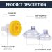 MeasuPro Portable Choking Rescue Device for Children & Adults - Quick First Aid Kit with Airway Suction and Carry Bag Ensuring Safety - Buy Online on GoSupps.com