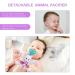 Raneylity Baby Newborn Pacifier with Detachable Plush Toy - Personalized Infant Pacifier for Boys & Girls - Unicorn Design - 3, 6, 12 Months - Buy Online on GoSupps.com