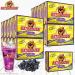 Grape Flavor Extra Joss - Energy Drink (12 Sachets) Shot Powder Drink Ski Party
