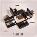 Set de fards sourcils Nanobrow Eyebrow Powder Kit - Poudres sourcils avec surligneur kit de coiffage des sourcils (Sombre) - Buy Online on GoSupps.com