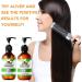 3 in 1 Shampoo and Conditioner with Biotin Rosemary Oil Black Castor Oil and Batana 2 x 10.56 fl oz Shampoos and Conditioners to Strengthen and Restore Brittle Hair (#3) - Buy Online on GoSupps.com