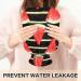 Naanle Watermelon Stripes Heat Bottle 1L with Cover | Transparent Hot Water Bottle for Bed Hand & Foot Warmer | Pain Relief & Cold Therapy - Buy Online on GoSupps.com