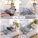 Fast Heating Electric Heating Cushion | Plush Soft Neck Wrap & Heating Pillow | 6 Gears Adjustable | 37x22in Silver Gray - Buy Online on GoSupps.com