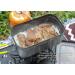 Boundless Voyage Titanium Mess Tin with Lid and Anti-scalding Handle - 1000ml - Buy Online on GoSupps.com