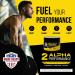 2ALPHA Performance Lemon Energy Drink Powder - 230g | 250mg Caffeine L-Glutamine Vitamin C B12 & Calcium - International Shipping Available - Buy Online on GoSupps.com