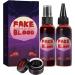  Generisch Halloween Artificial Blood | Realistic Artificial Blood Spray 160ml Zombie Blood Makeup Special Effect Stage Blood Paint Washable for Clothes Zombie Bride Vampire - Buy Online on GoSupps.com