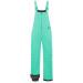 CREATMO US Girl's Snow Bibs Kids Ski Pants Waterproof Insulated Winter Overalls 10-12 Green