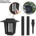Outdoor Solar Bug Zapper 2 Pack - LED Mosquito Killer for Indoor & Garden Use - Buy Online on GoSupps.com