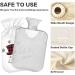 Snowman Let It Snow Hot Water Bottle - 1L Heat Therapy Relief | Cozy Bed Warmer & Cold Pack Cover - Buy Online on GoSupps.com