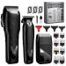 Lanumi Professional 3 in 1 Hair Clipper and Trimmer Set Men Electric Razor Shavers Beard Trimmer Rechargeable Barber Clippers Haircut Kit Gifts for Him for Barbers