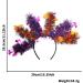 Halloween Headband Pumpkin Ghost Bat Skeleton Colorful Wool Strips Halloween Hair Bands | Halloween Accessories for Adults Halloween Headwear Favors Bat Pumpkin - Buy Online on GoSupps.com