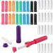 Joygoodta 20Pcs Refillable Nasal Inhalers Assorted Colors Safe PP Aromatherapy Inhalers with Unscented Cotton Sliver Portable & Compact Long Lasting Aroma - Buy Online on GoSupps.com