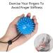 Adjustable Hand Balls for Exercise & Therapy (2 Pack) - Prevent Falling with Wrist Strap - 2 Resistance Levels for Stress Relief & Pain Relief - Kids, Elderly & Adults - Buy Online on GoSupps.com