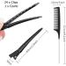 24pcs Hair Sectioning Clips with Styling Comb - 3.5 Inches Duckbill Metal Hair Clips for Hairdressing - Buy Online on GoSupps.com