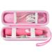 Case Compatible with Philips Sonicare ProtectiveClean 4100 5100 6100 6500 7500 Rechargeable Electric Toothbrush.Travel Holder Fits for Oral-B 7500 9600 9300 Pro 1000 with Charger - Pink (Box Only)