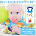 Wendergo Baby Fruit Feeder Pacifier Set - Silicone Food Feeder for Teething, Infants, and Toddlers - 3 Sizes Teething Toy in Appetite-Stimulating Colors - Buy Online on GoSupps.com