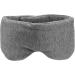 Modal Cotton Travel Sleep Mask Eye Mask with Longer Adjustable Strap for Women Men and Kids Fully Coverage with Earplugs Hanger and Travel Pouch Grey - Buy Online on GoSupps.com