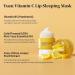 Saturday Skin Yuzu Vitamin C Lip Mask - Overnight Hydrating Balm for All Skin Types | Vegan Non-Sticky & Cruelty-Free - Buy Online on GoSupps.com