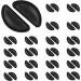 Yuxianlb 20 Pairs Slide-Resistant Black Silicone Nose Pads for Glasses & Sunglasses - Self-Adhesive Contoured Comfort - Buy Online on GoSupps.com