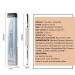 YOUNG VISION Waterproof Microblade Eyebrow Pencil Shaper - BLACK | Natural Ingredients Eye Makeup Pen with Brush | High Grade Carnauba Wax and Coconut Oil - Buy Online on GoSupps.com