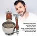 Alloy Beard Trim Bowl Kit - Stainless Steel Shaving & Brush Stand Holder | Perfect Gift for Friends Husbands & Fathers - Buy Online on GoSupps.com