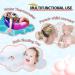 Baby Bath Tub Digital Thermometer - Floating Infant Safety Water Temperature Toy with Flashing Warning - Perfect Gift for Newborns and Mothers - Buy Online on GoSupps.com