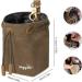 WOGOPRO Dog Treat Bag | Canvas Training Food Bag with Clip Buckle & Tension Rope | Perfect for Dog Training - Brown - Buy Online on GoSupps.com