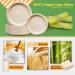 Gezond 250pcs Compostable Paper Plates Set Eco-Friendly Heavy-Duty Disposable Paper Plates Cutlery -Biodegradable Plates Forks Knives Spoons Cups Straws and Paper Napkins 25 Guests 250pcs Plates Set - Buy Online on GoSupps.com