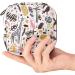 Buy Stylish Menstruation Pad Bags with Zipper - Cute Patterns for Women & Girls | Flamingo Monkey Snake Giraffe Cat Forest Design - Buy Online on GoSupps.com