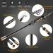 BlueFire Fishing Rod Kit - Carbon Fiber Telescopic Pole and Reel Combo for Beginner Adults - Spinning Reel, Line, Lure, Hooks, and Bag - Saltwater/Freshwater Gear Set (2.1M) - Buy Online on GoSupps.com