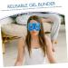 Housoutil Ice Eye Mask Hot Eye Mask Sleeping Eye Mask Ice Eye Cover Cold Hot Compress Blinder Cold Hot Compress Mask Cooling Blinder Cold Compress Eye Mask Plastic Girl Baffle - Buy Online on GoSupps.com