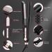 SKIMI Hair Straightener & Curler - Cool Air Technology 3D Floating Titanium Plate 5 Temp Settings for Healthy Hair - Buy Online on GoSupps.com