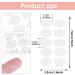 200 Breathable Ear Lobe Support Patches for Heavy Earrings - Large Earring Stabilizers for Long Wear (0.6 x 0.4 Inch) - Buy Online on GoSupps.com