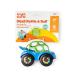 Bright Starts Oball Toy Car with Rattle - Multicolored Green-Blue Baby Toy | International Shipping Available - Buy Online on GoSupps.com