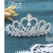 Olbye Silver Heart Rhinestone Crystal Wedding Crown Tiara for Women and Girls - Buy Online on GoSupps.com