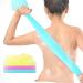 WLLHYF Exfoliating Washcloth Japanese Exfoliating Bath Towel Nylon Body Back Shower Scrubber Beauty Washcloth African Net Loofah Exfoliator Sponge Brush Remove Dead Skin for Men Women